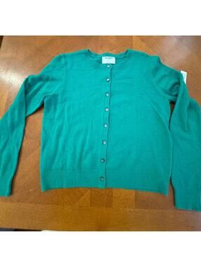 Old Navy Green Button-Up Sweater Cardigan Size Large